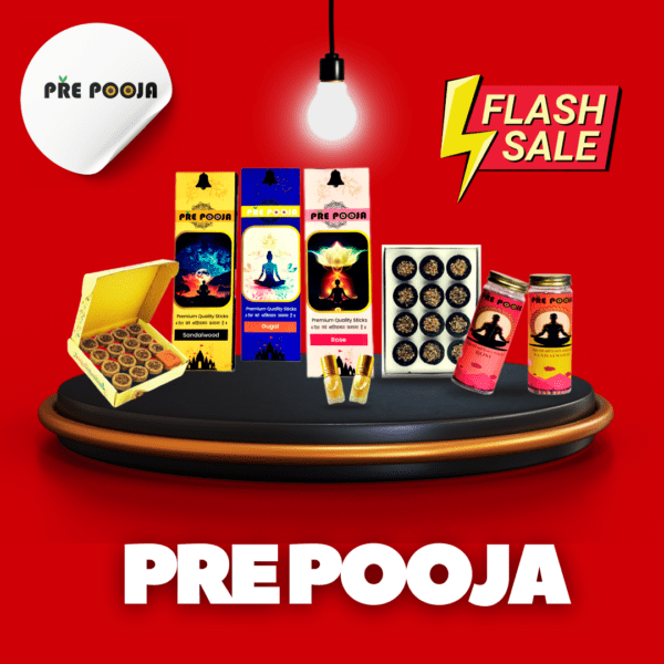 Pure Essence Pooja Pack - 9 Essentials + 2 Free Items Included!