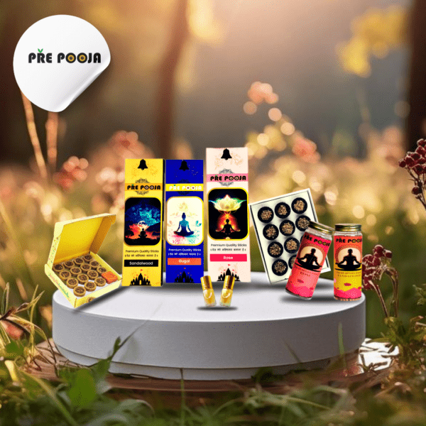 Pure Essence Pooja Pack - 9 Essentials + 2 Free Items Included! - Image 2