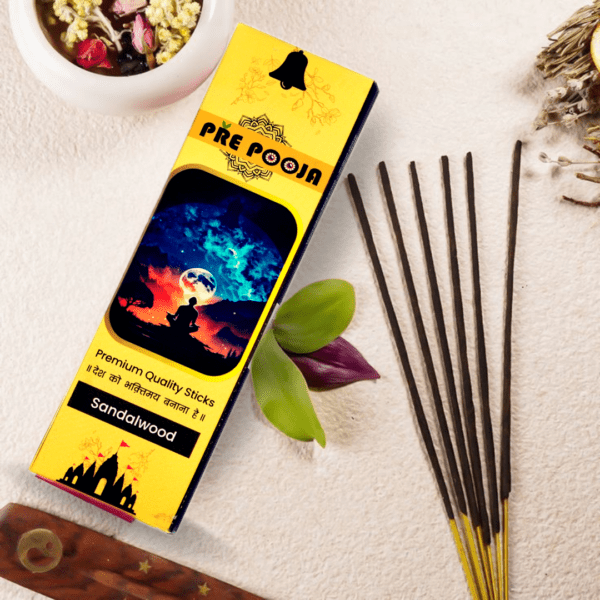 PrePooja Sandalwood Premium Natural Incense Sticks